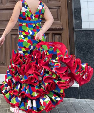 Traje de Flamenca Talla 40-42-44