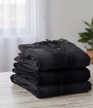 Lote 3 Pantalones Vaqueros Mujer Pitillo Oscuros