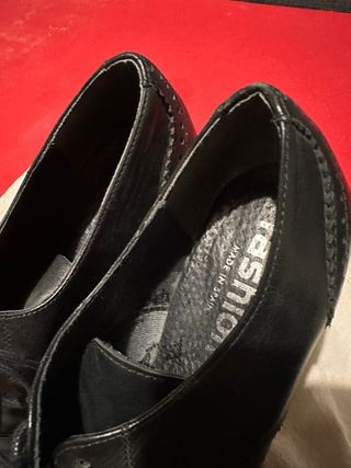 Zapatos Oxford Negros Mujer