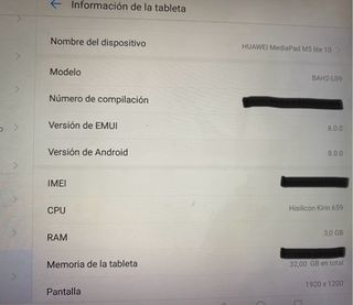 Tablet Huawei Mediapad M5 Lite 10 Nero