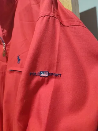 Chaqueta Polo Ralph Lauren Roja Talla L