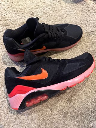 Nike Air 180 Zapatillas Negras Rosas