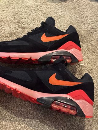 Nike Air 180 Zapatillas Negras Rosas