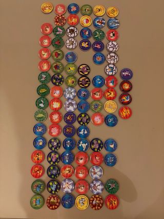 Lote Tazos Pokémon 2