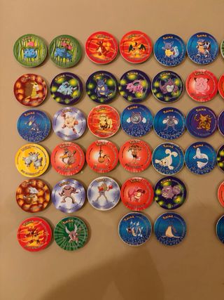 Lote Tazos Pokémon 2