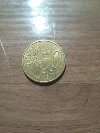 Moneda 50 céntimos 2002 RF