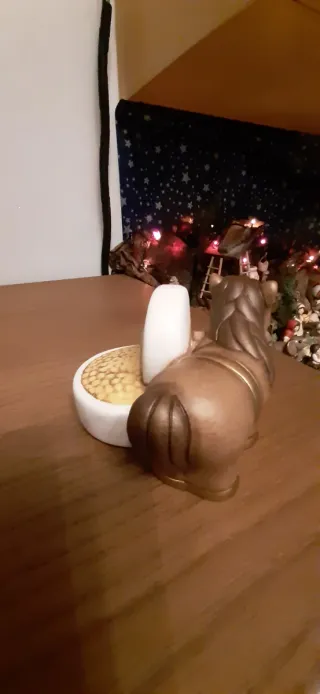 Cavallo con macina presepe Giubileo