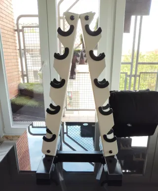 Soporte para 10 mancuernas. Nuevo.