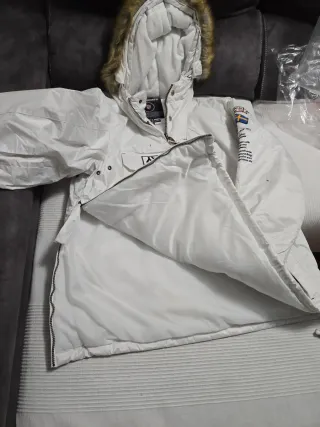 Anorak Geographical Norway Blanco