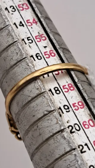 Anillo Oro 18k Flor Filigrana