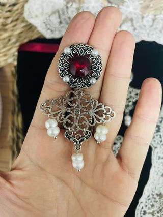 Aderezo Fallera o huertana modelo Carmín