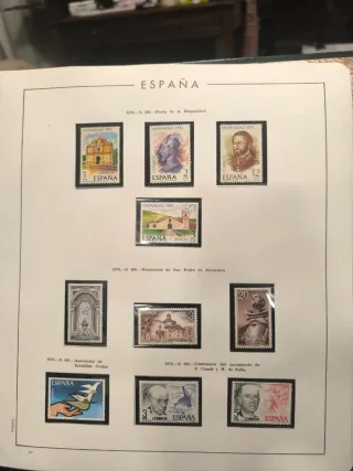 Álbum filatélico Nueva Monarquía