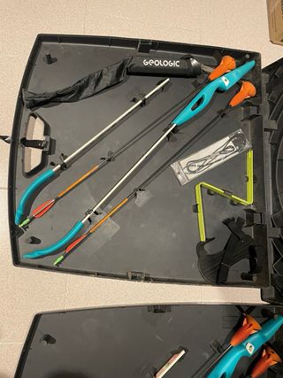 2 Dianas Soft Archery Geologic con arco y flechas