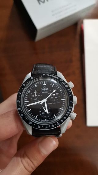 Swatch Mission to the Moon Grigio/Nero Nuovo