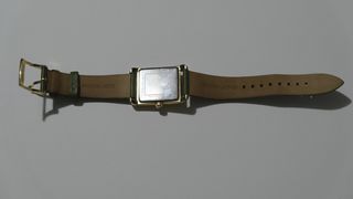 Orologio Michael Kors Oro Rettangolare Pelle Verde