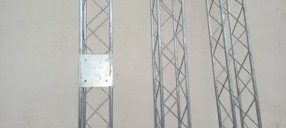 3 Torretas Truss Acero Galvanizado