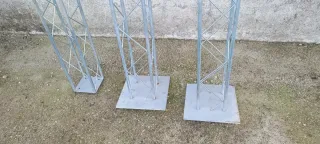 3 Torretas Truss Acero Galvanizado