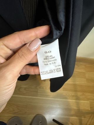 Traje Pierlorenzo Negro Completo