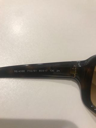 Occhiali da sole Ray-Ban RB 4068 Marroni