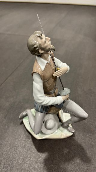 Figura Lladró Don Quijote Declamando