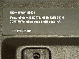 Mini PC Desktop HP 260 G2 DM