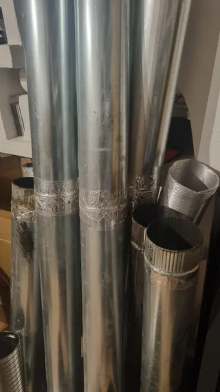 Tubos extracción de humos