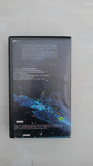 Capitán Harlock VHS El Corsario del Espacio