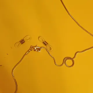 Catene per occhiali (oro, argento, nero, rosa)