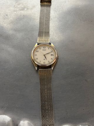 Reloj Seiko Vintage Oro y Plata
