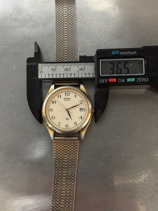 Reloj Seiko Vintage Oro y Plata
