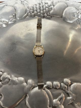 Reloj Seiko Vintage Oro y Plata