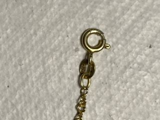 Catenina Argento 925 Placcato Oro intrecciata