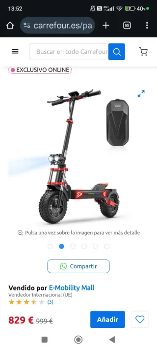 Monopatín Eléctrico IX8