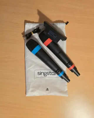 Pack Singstar + Microfones Playstation 3