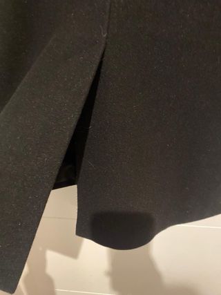 Abrigo Zara Negro
