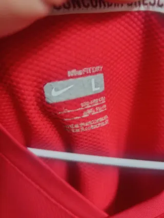 Camiseta Arsenal Nike Roja Talla L niño (xs adulto