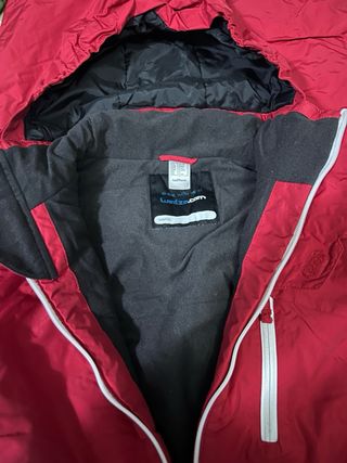 Tuta da sci rossa bambino