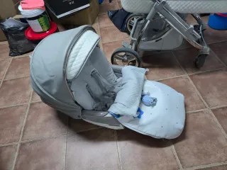 Carricoche Bebecar Completo Gris