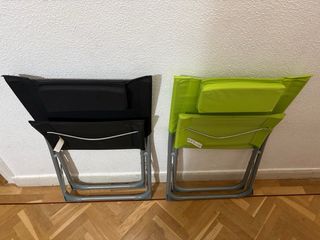 Sillas plegables de camping (2 unidades)