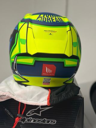 Casco Integral MT Revenge S Moreira #10