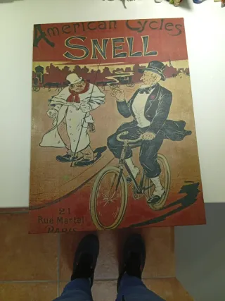Cuadro Decorativo American Cycles Snell