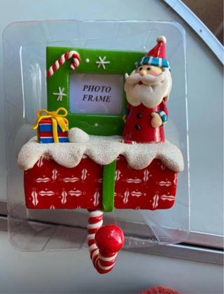 CUADRO PAPA NOEL NUEVO MARCO ADORNO CORTE INGLÉS