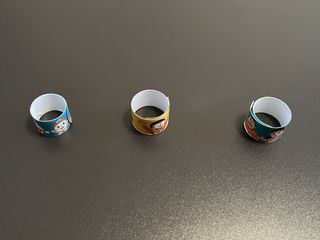 Set di 3 braccialetti Slap Doraemon e Amici