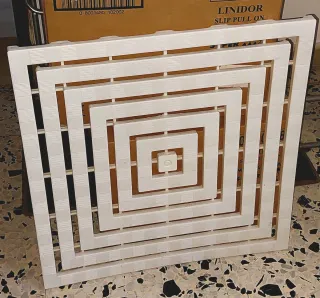 Copri piatto doccia quadrato bianco