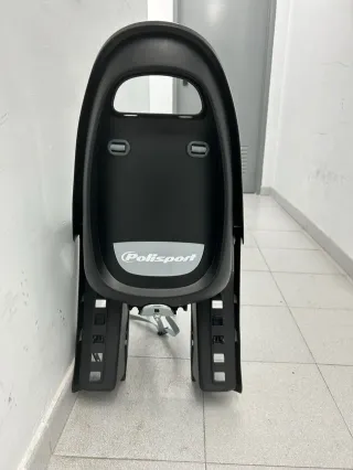 Silla Bebé Bicicleta Polisport Negra