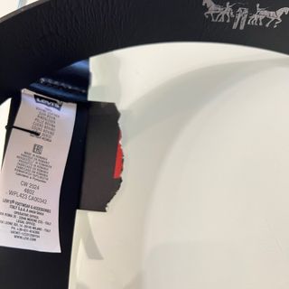 Cintura Levi's Uomo nuovo in pelle nera taglia 100