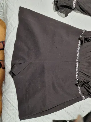 Mono corto fiesta volantes