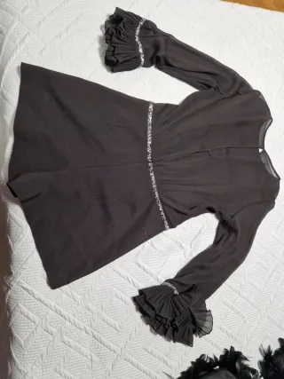 Mono corto fiesta volantes