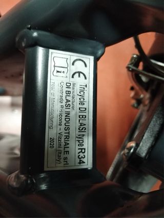 Bicicleta Eléctrica Di Blasi R34