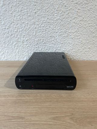 Nintendo Wii U Negra Completa